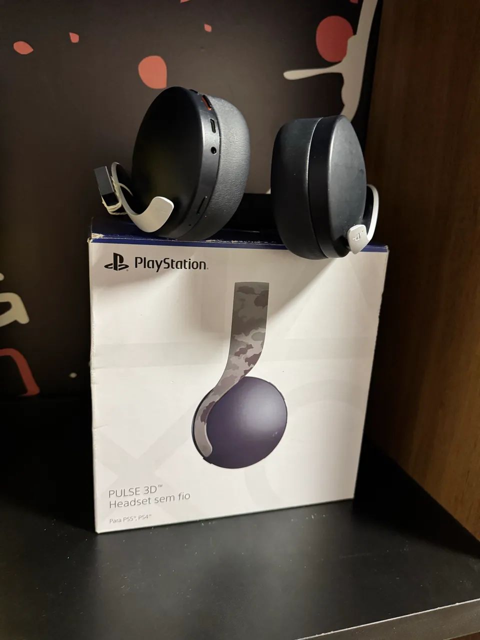 Pulse 3D Headset sem fio - Foto 4