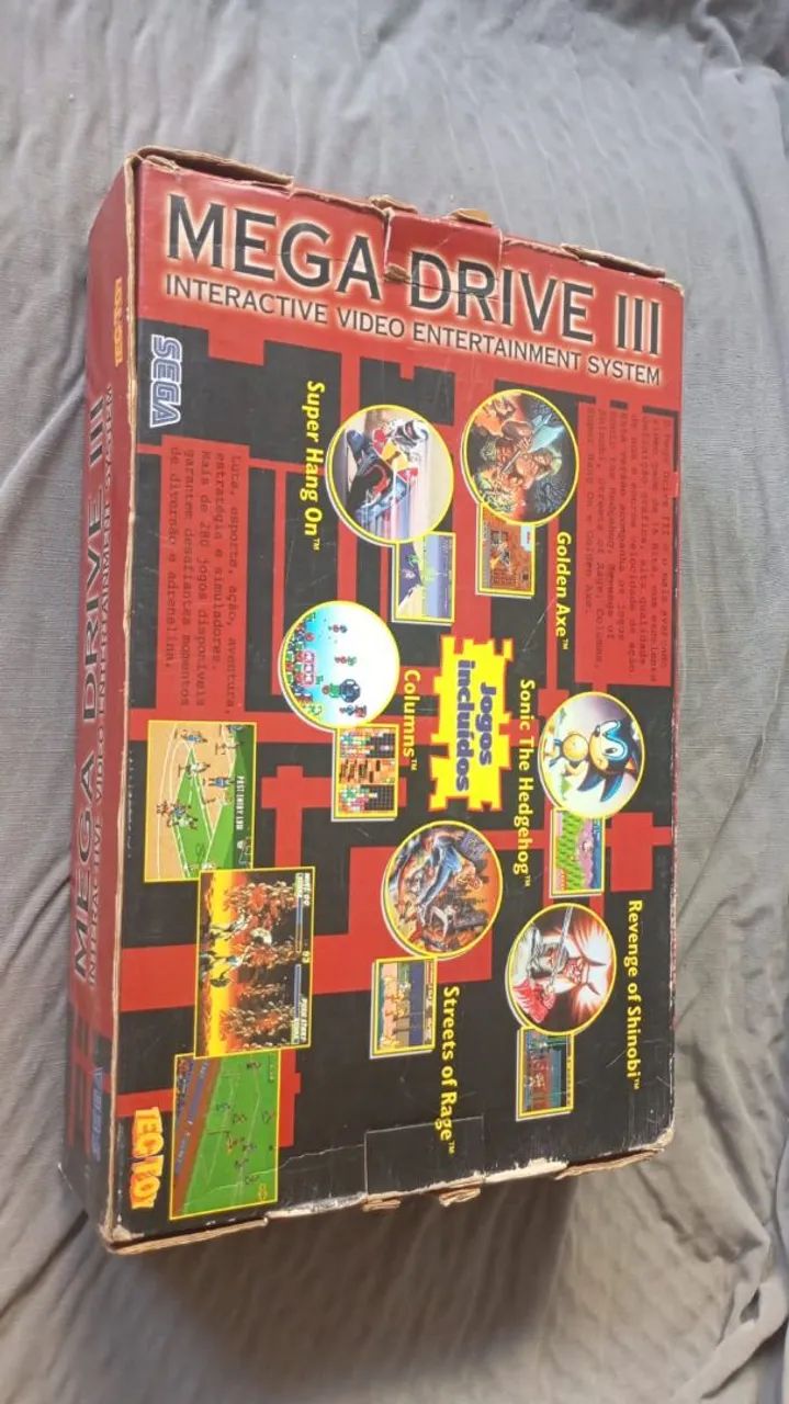 Mega drive 3 só o console caixa e isopor - Foto 3