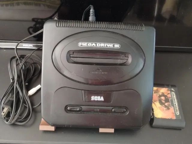 Console Mega Drive 3 + 1 Jogo + Cabos (Sem Controle) - Testado - Foto 3