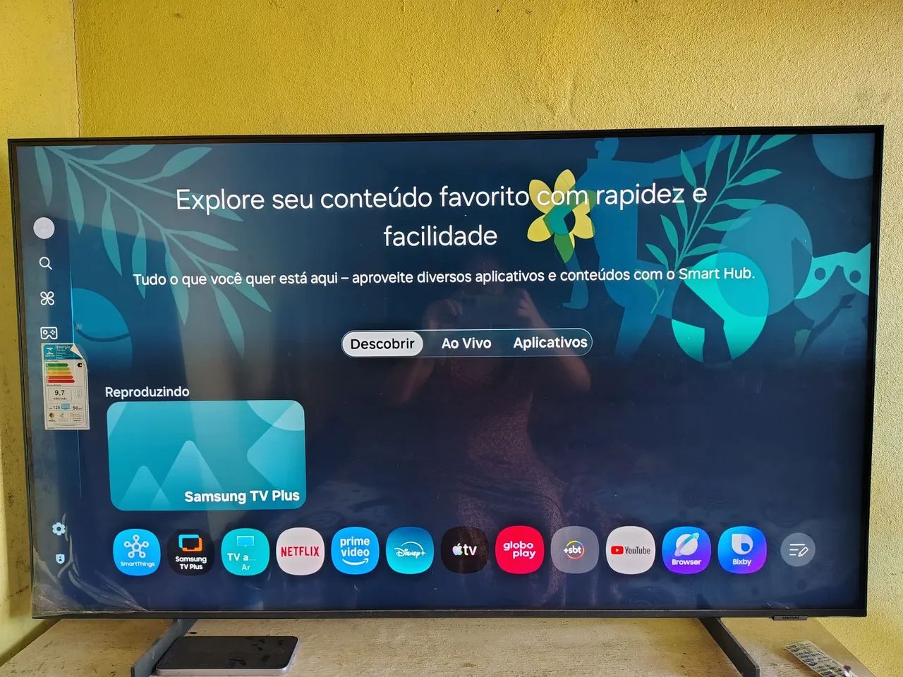 Vendo tv Samsung smart 50 polegadas  - Foto 3