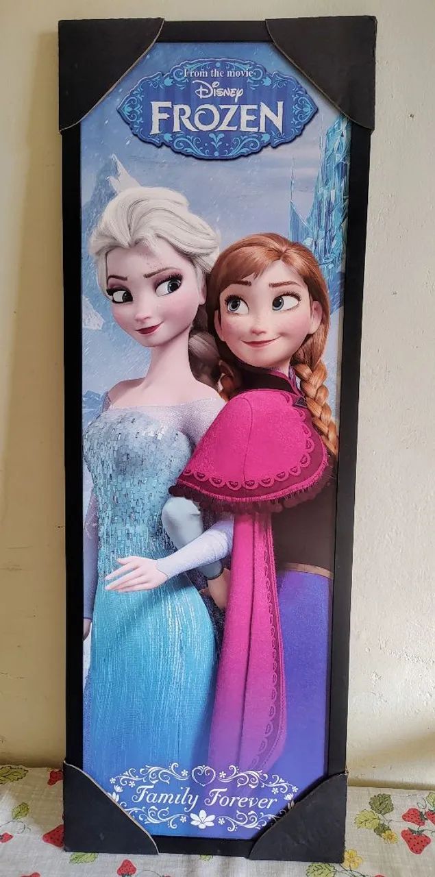 Pôster Frozen moldura, T. 94/33