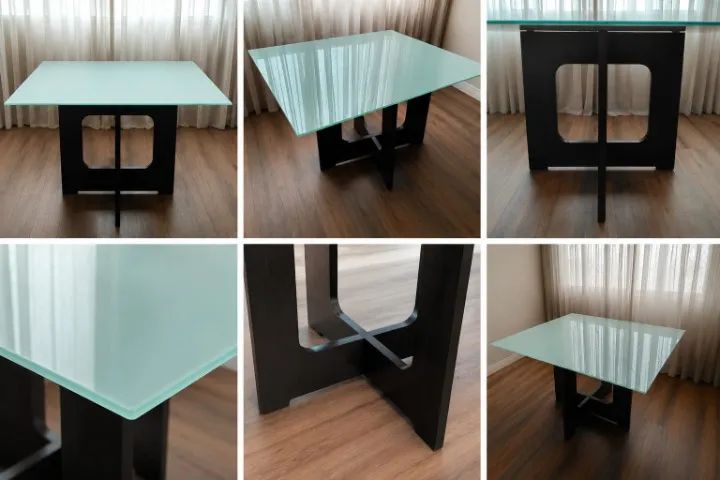 Mesa de jantar quadrada - Foto 3