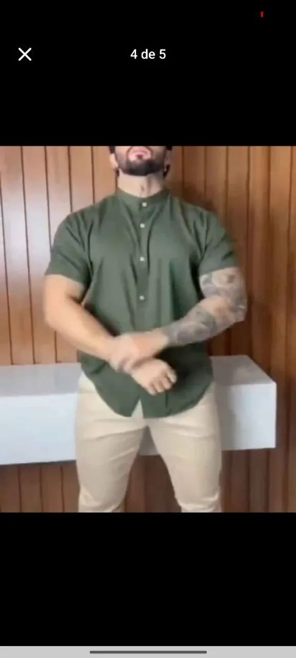Camisa gola Padre - Foto 3