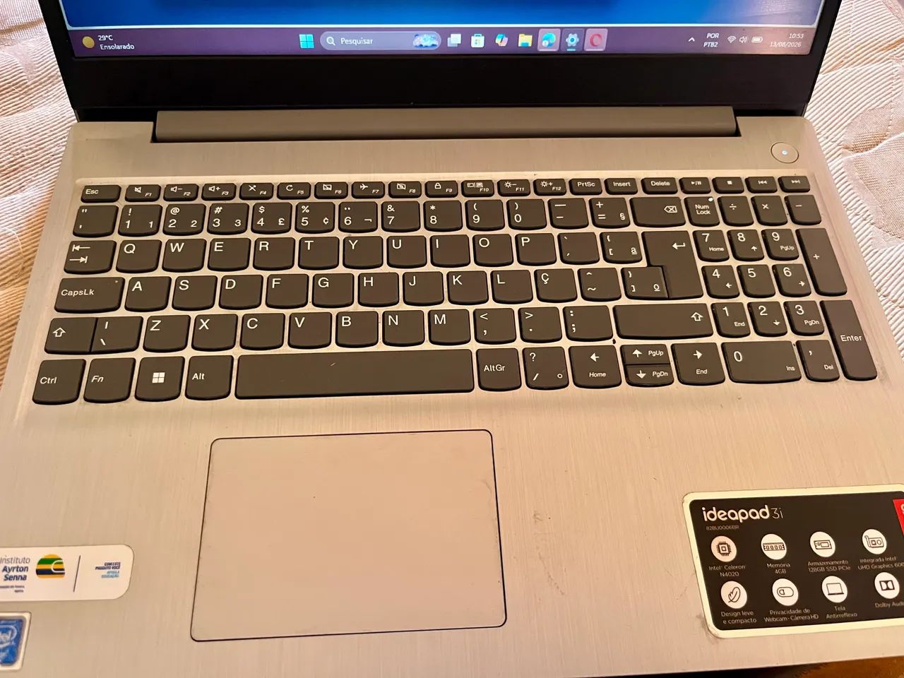 LENOVO IDEAPAD 3i - SSD 128GB | ÓTIMO ESTADO! - Foto 3