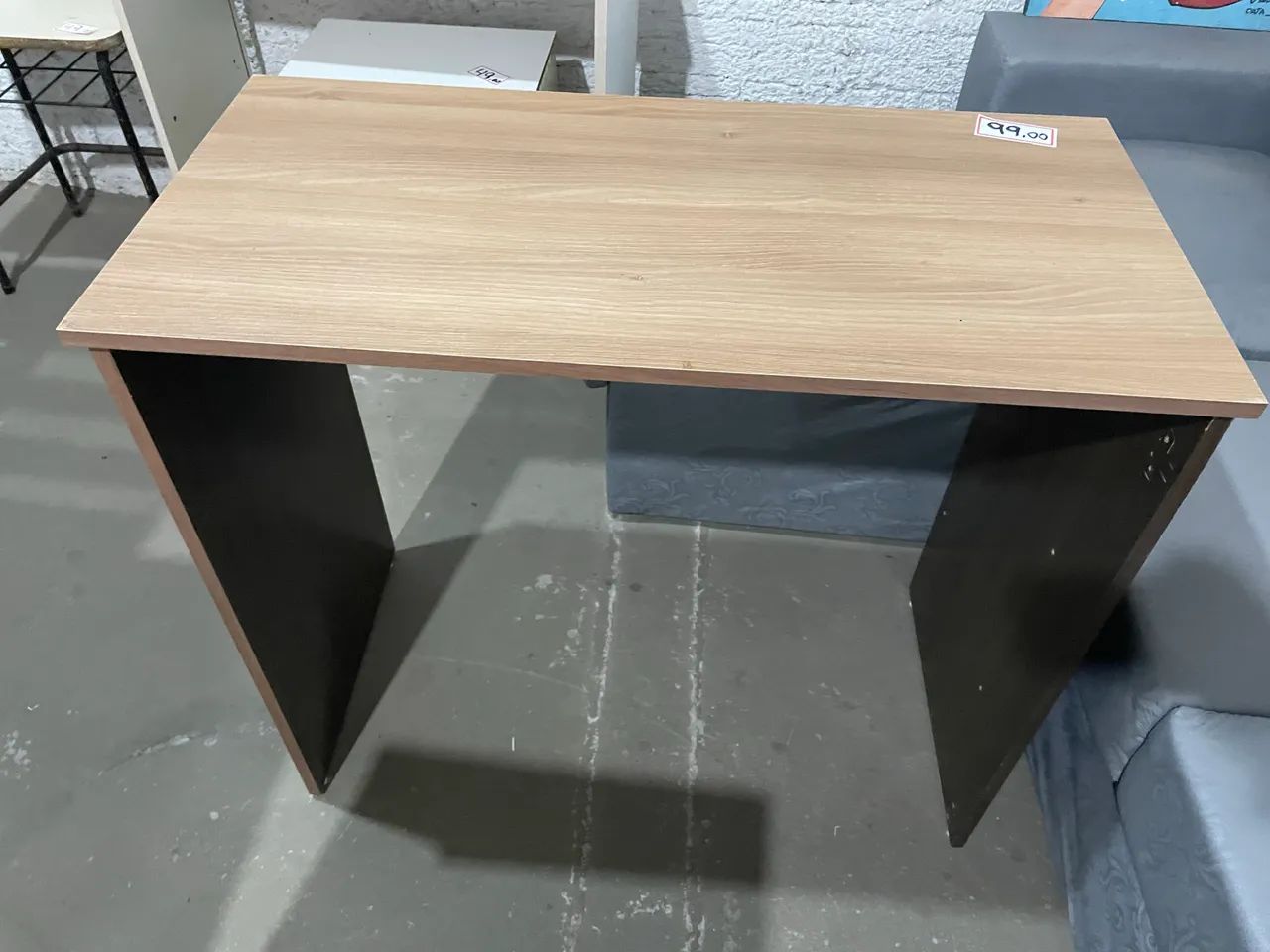 Mesa escritório 89x44x80 usada bom estado  - Foto 2