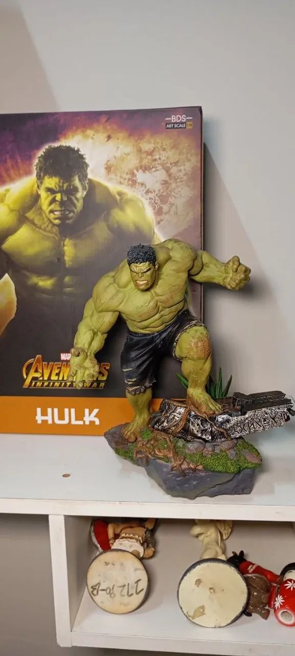 Hulk iron Studios guerra infinita  - Foto 4