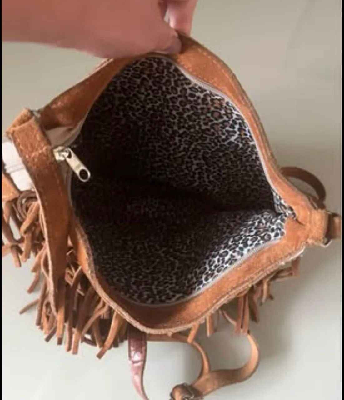 Bolsa de camurça  - Foto 3