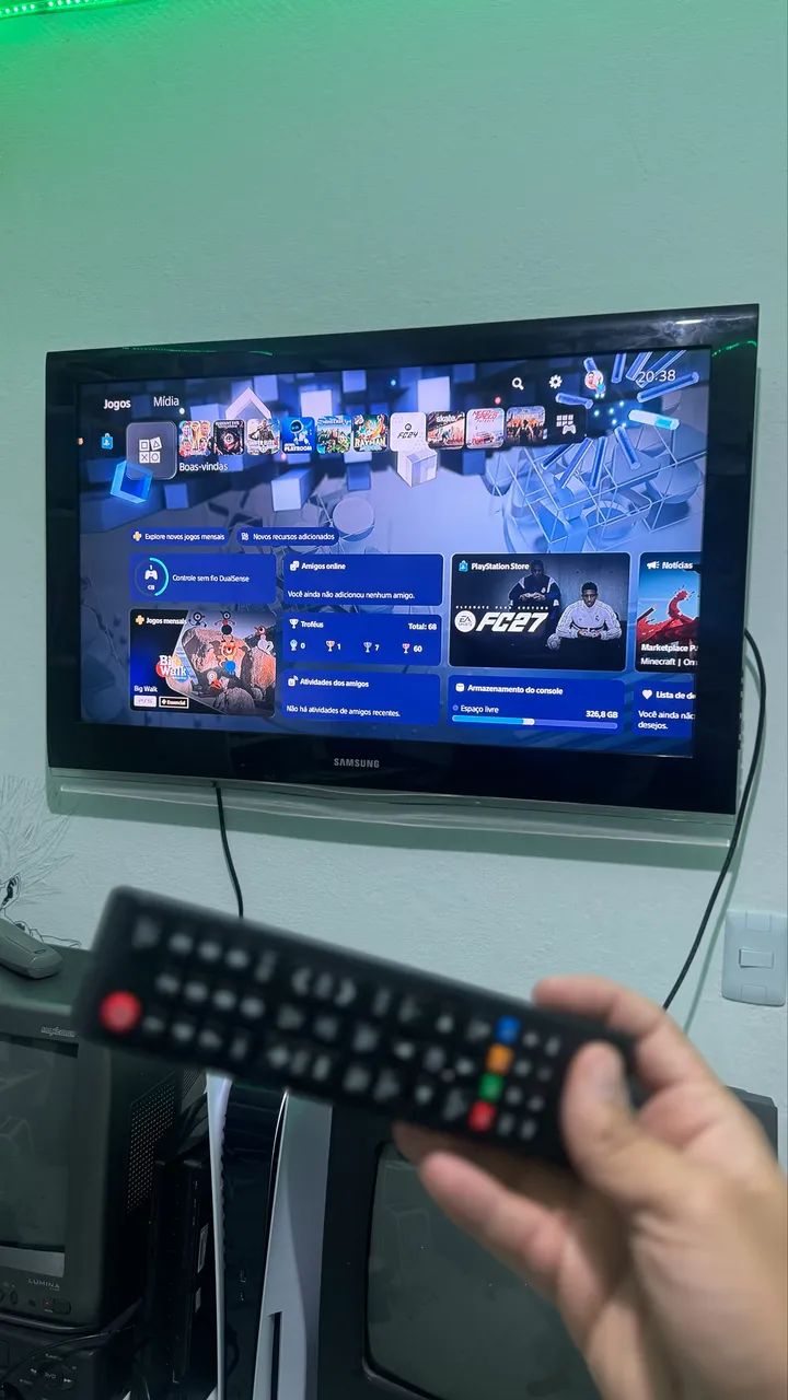Vende-se TV Samsung 40 Polegadas Full Hd LCD - Foto 2