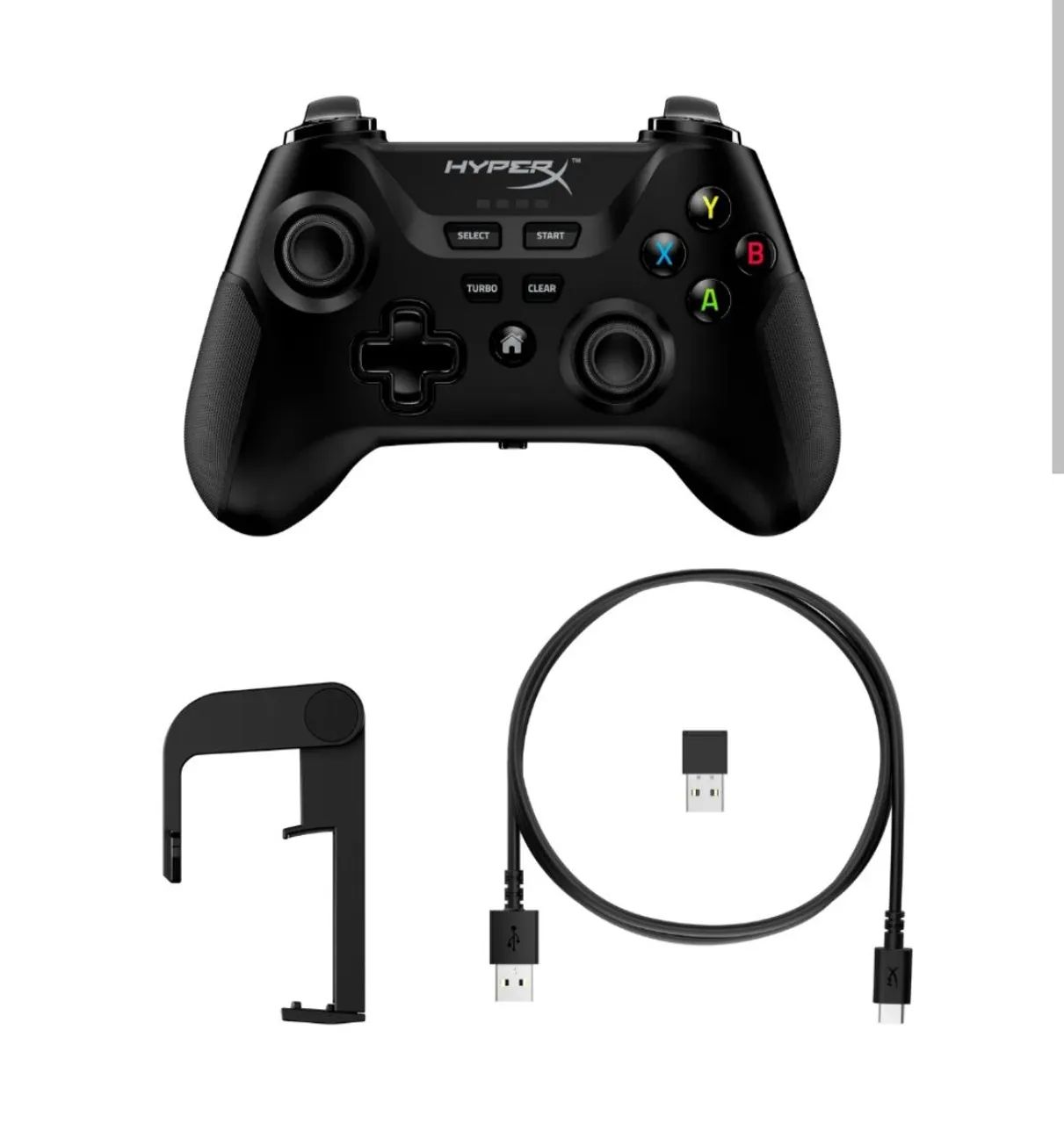 Controle HyperX Clutch Wireless Original - Bluetooth - Android e PC<br> - Foto 2