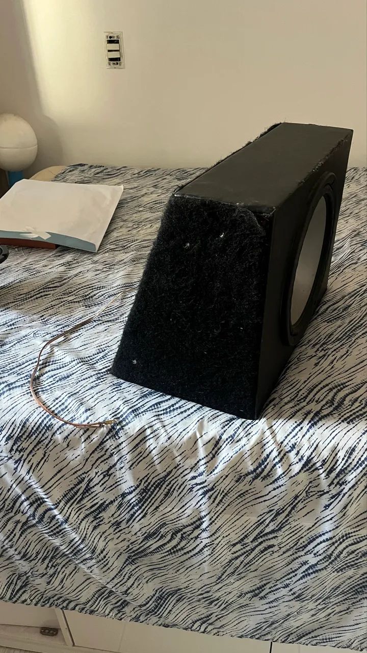     Kit Som Automotivo com Subwoofer + Caixa - Ótimo Estado - Foto 2