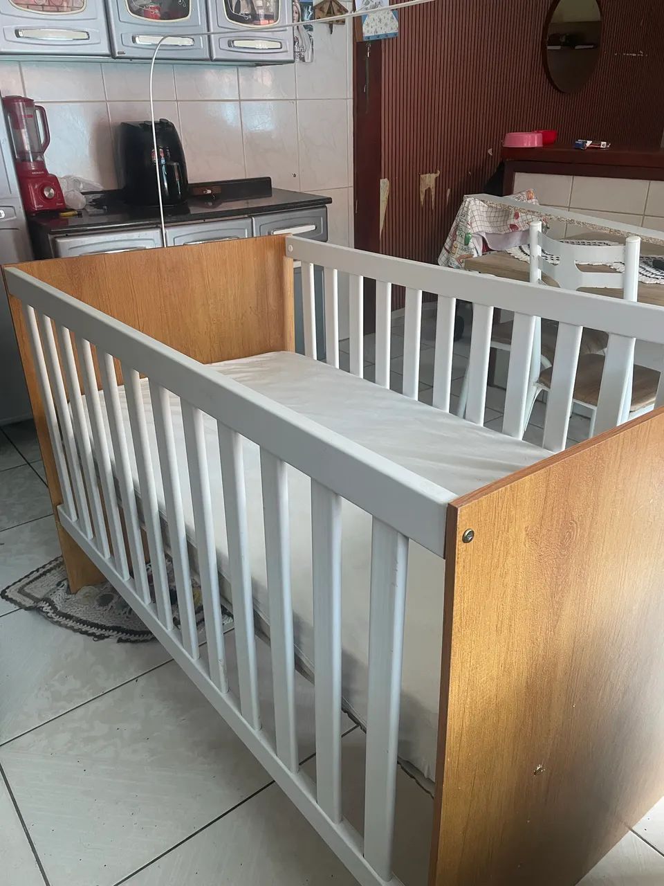 Berço cama completo com colchão  - Foto 3