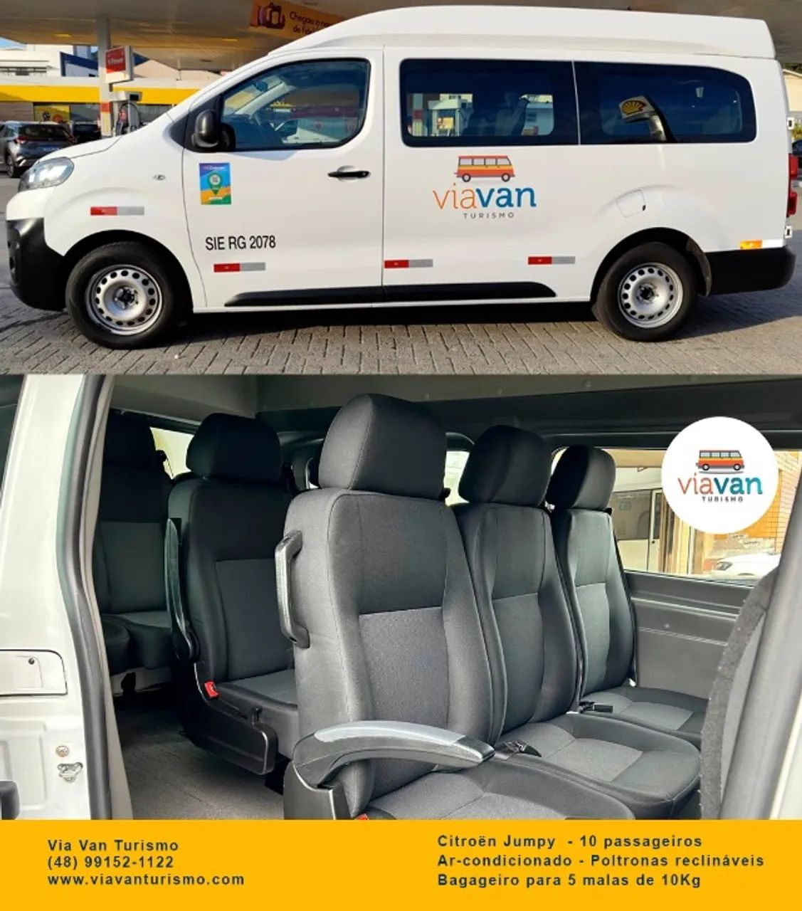 Aluguel de Vans, Micro-ônibus e Ônibus - Via Van Turismo - Foto 4