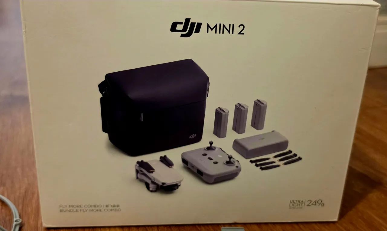 Drone dji mini 2 combo fly more 