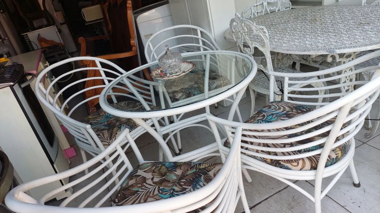 Conjunto de varanda em alumínio 