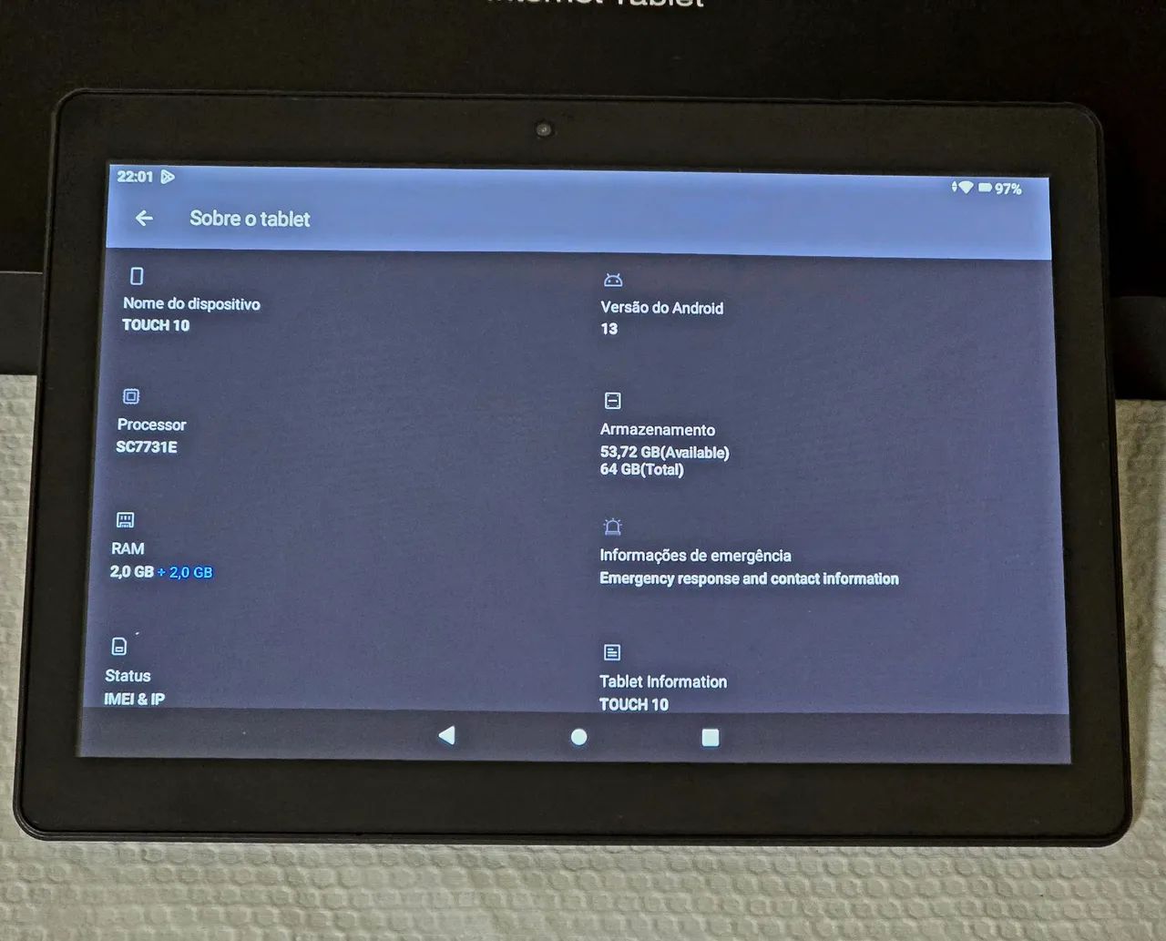 Tablet Pritom Tronpad 10 polegadas - 64GB - Foto 4