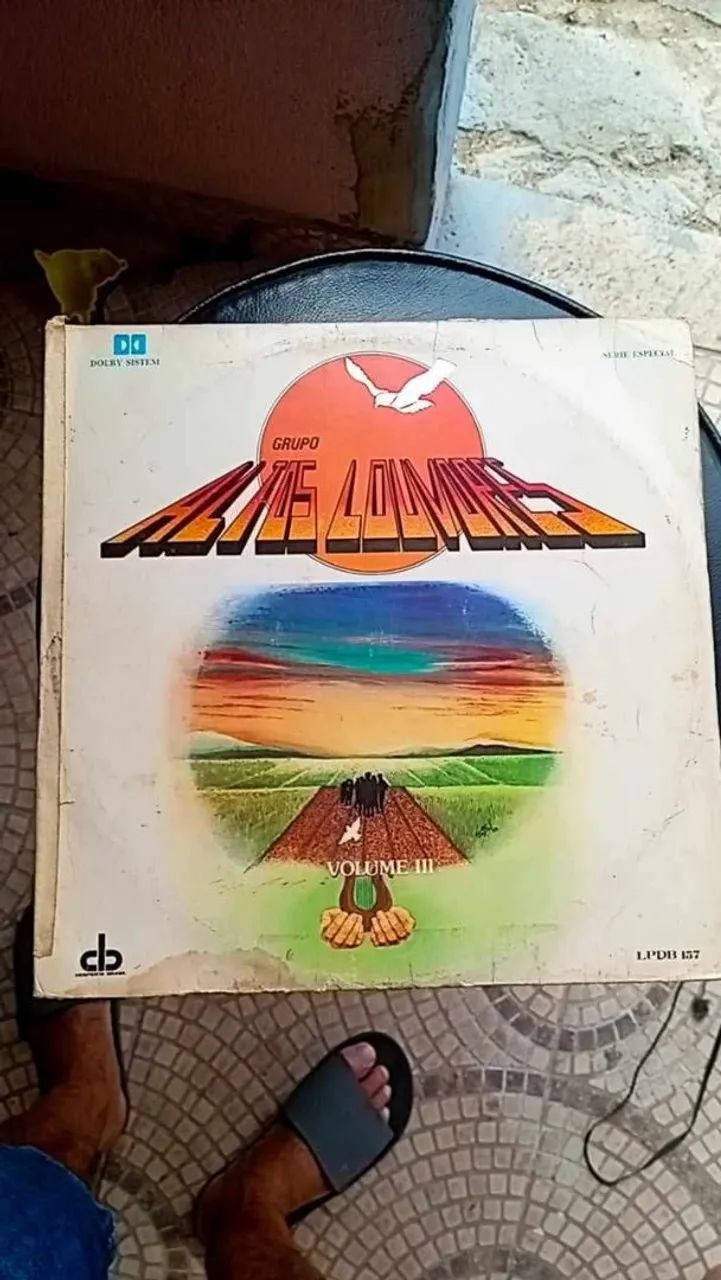 Disco vinil altos louvores - Foto 2