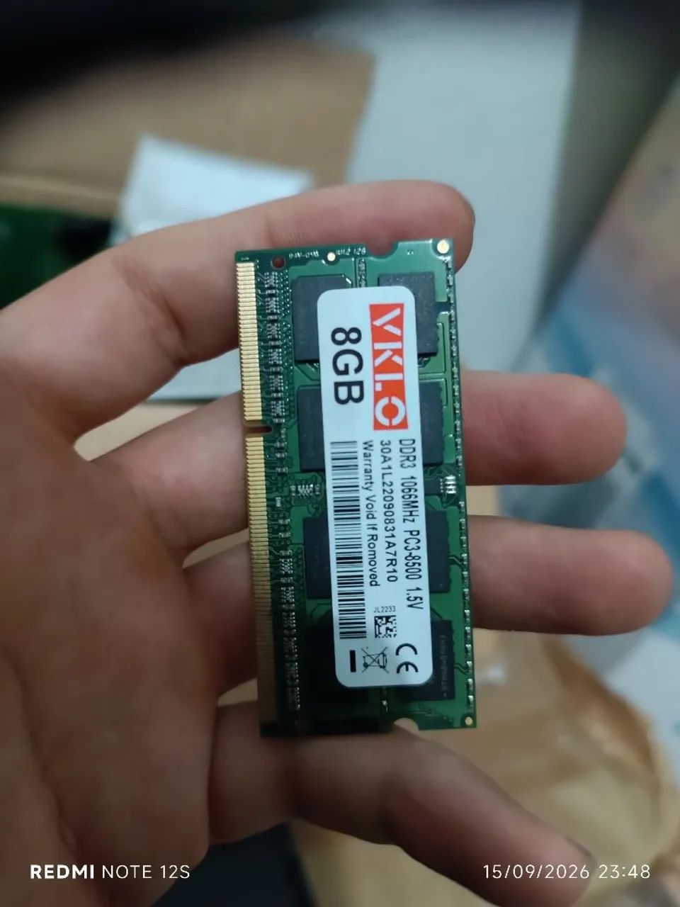 Memória ram 8g 1.5v ddr3 - Foto 2
