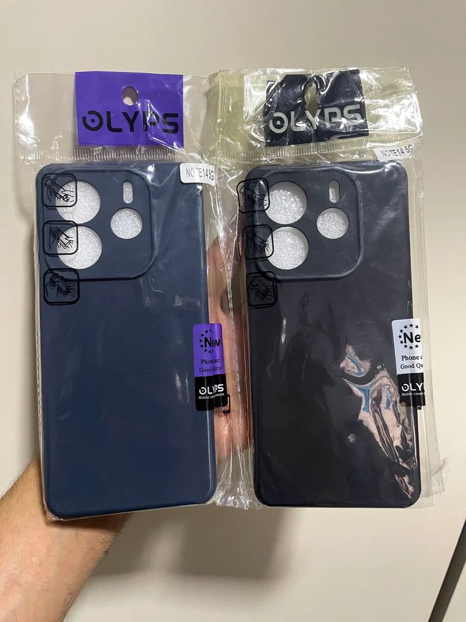 Kit 2 capas e película celular xiaomi note 14 - Foto 2