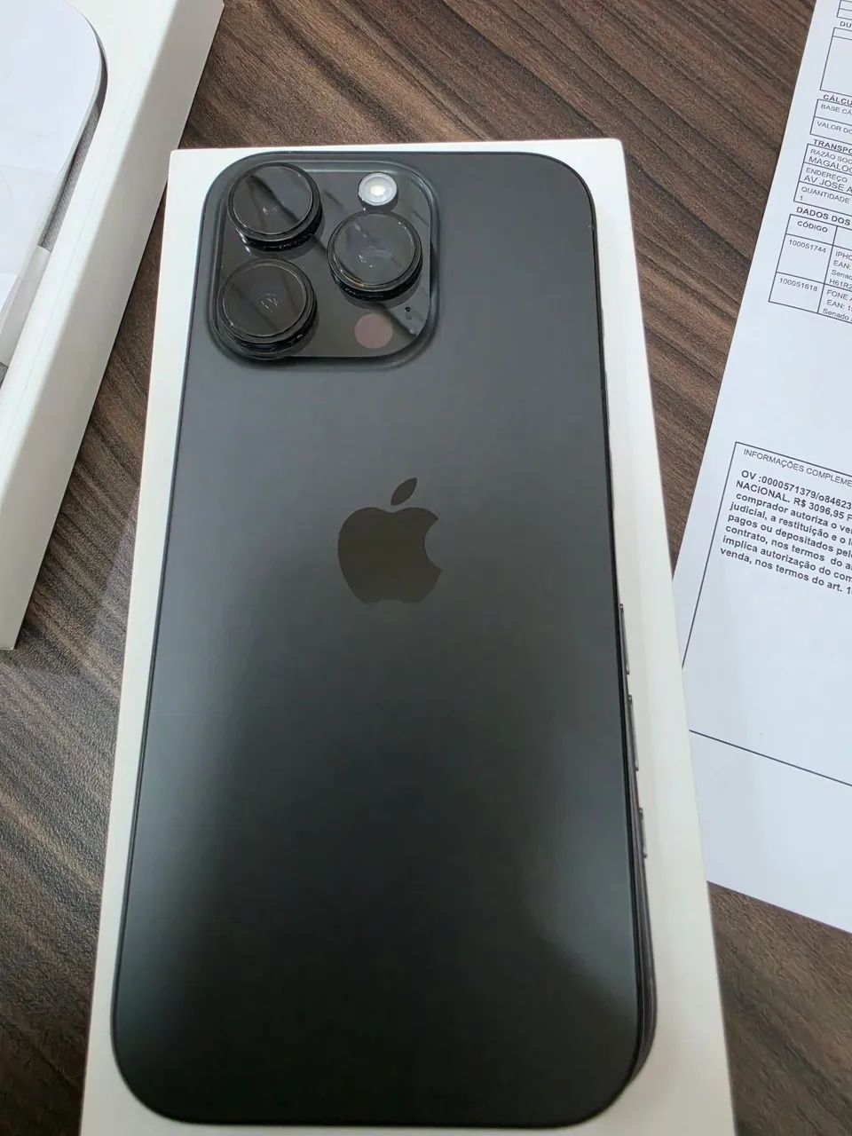 iPhone 16 PRO Black 256 + fone - Foto 5