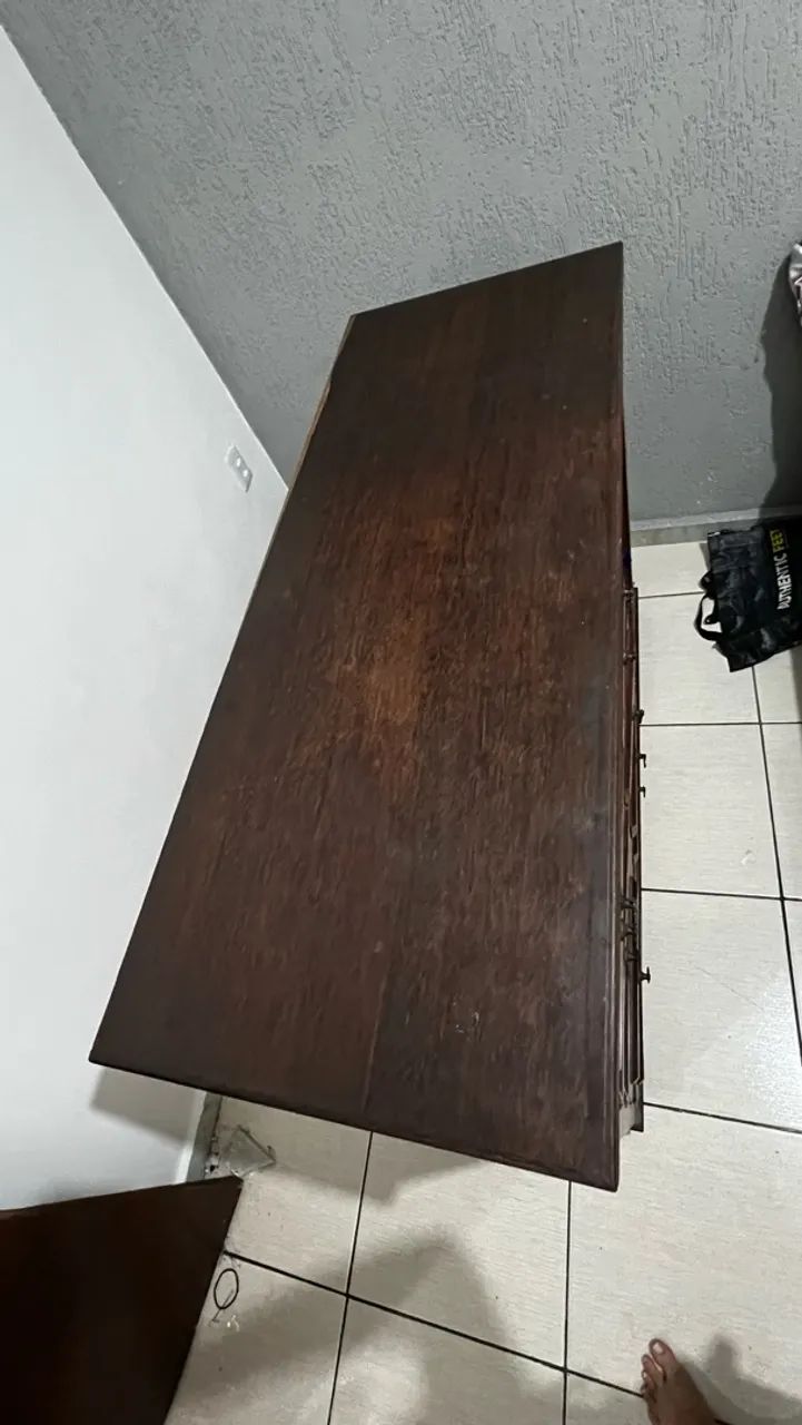 Vendo cômoda de madeira  - Foto 4