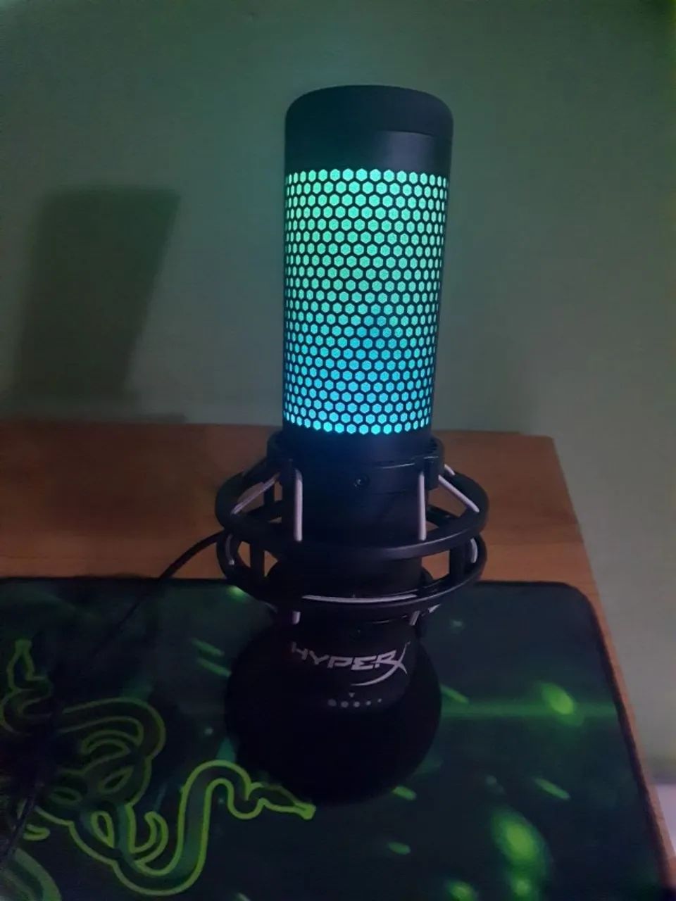 Microfone Condensador HyperX QuadCast S - Foto 6