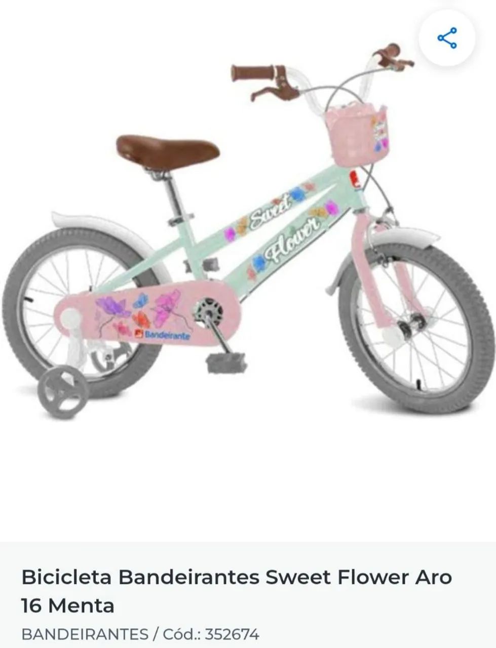 Vendo uma bicicleta 
