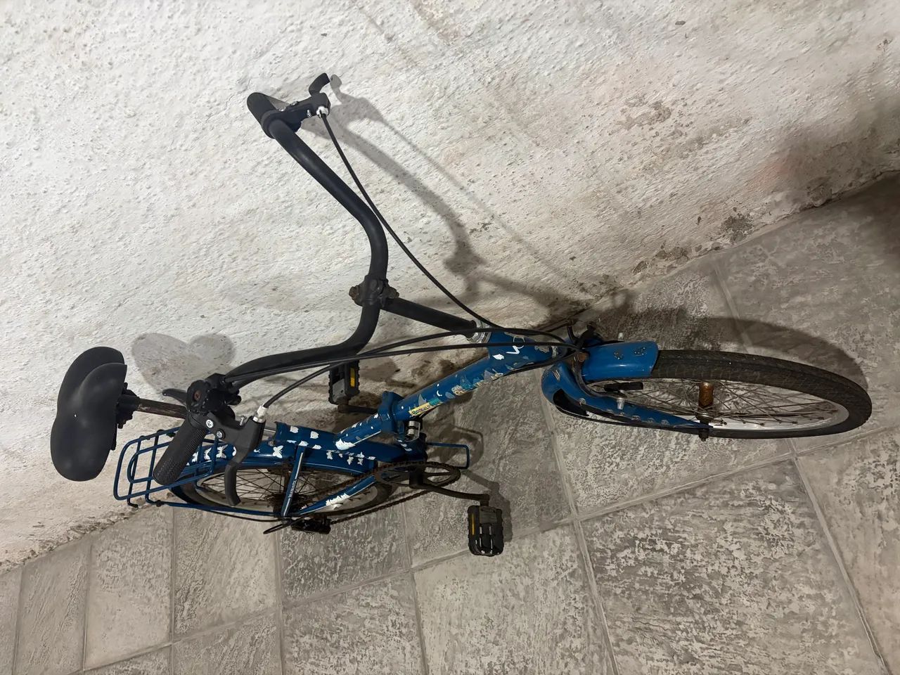 Bicicleta dobrável usada  - Foto 3