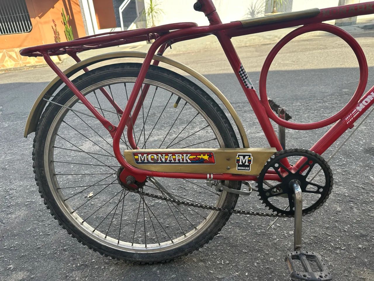 Bicicleta Monark Barra Circular 1986 - Modelo Juvenil Antiga - Foto 3