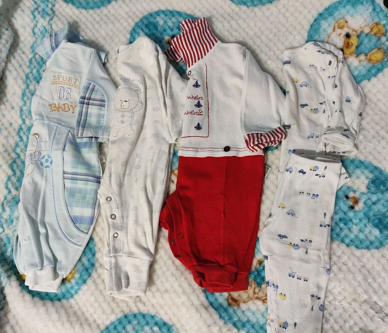 Roupas de bebê menino 
