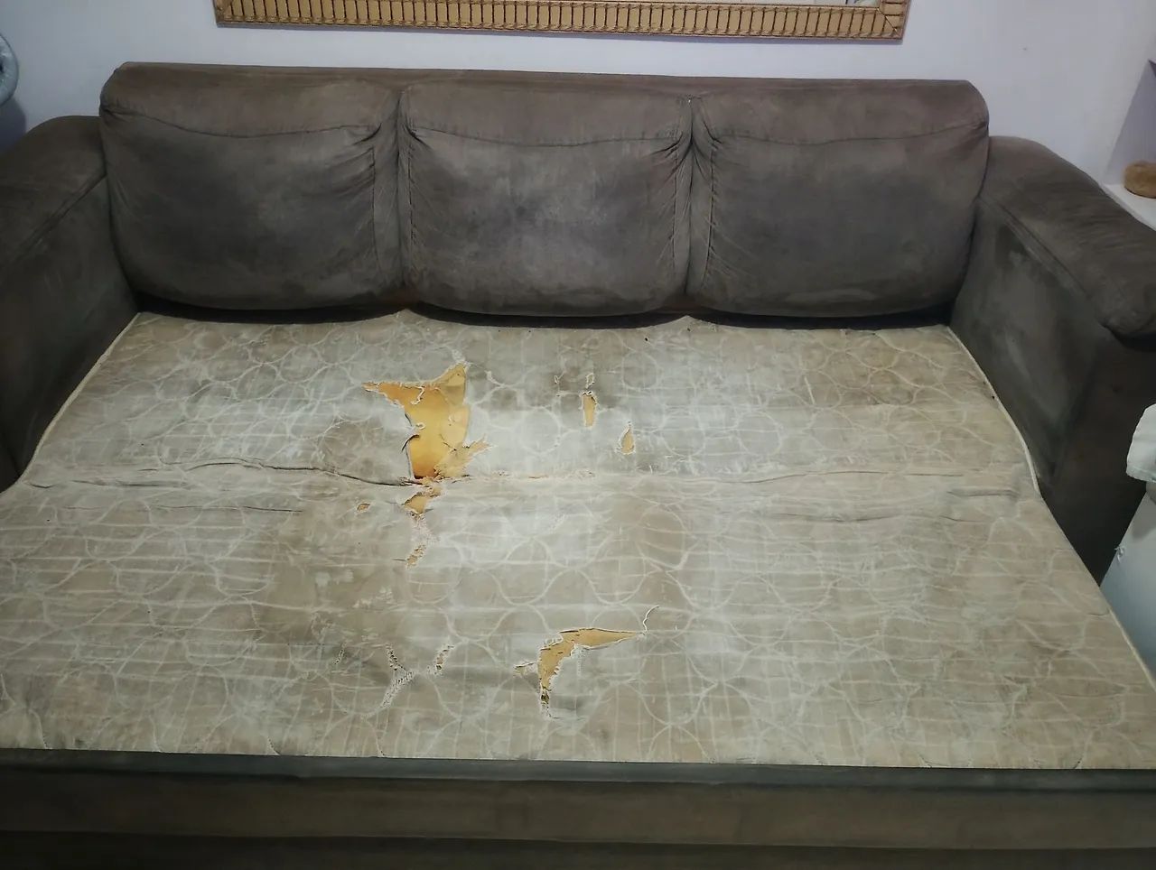 VENDO SOFÁ CAMA USADO - Foto 3