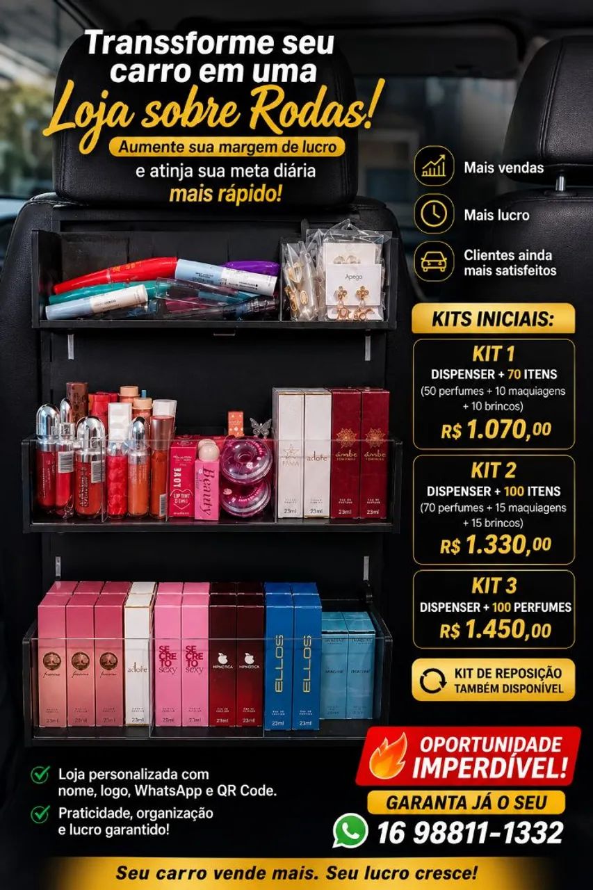 Expositor para uber e 99 - Foto 3