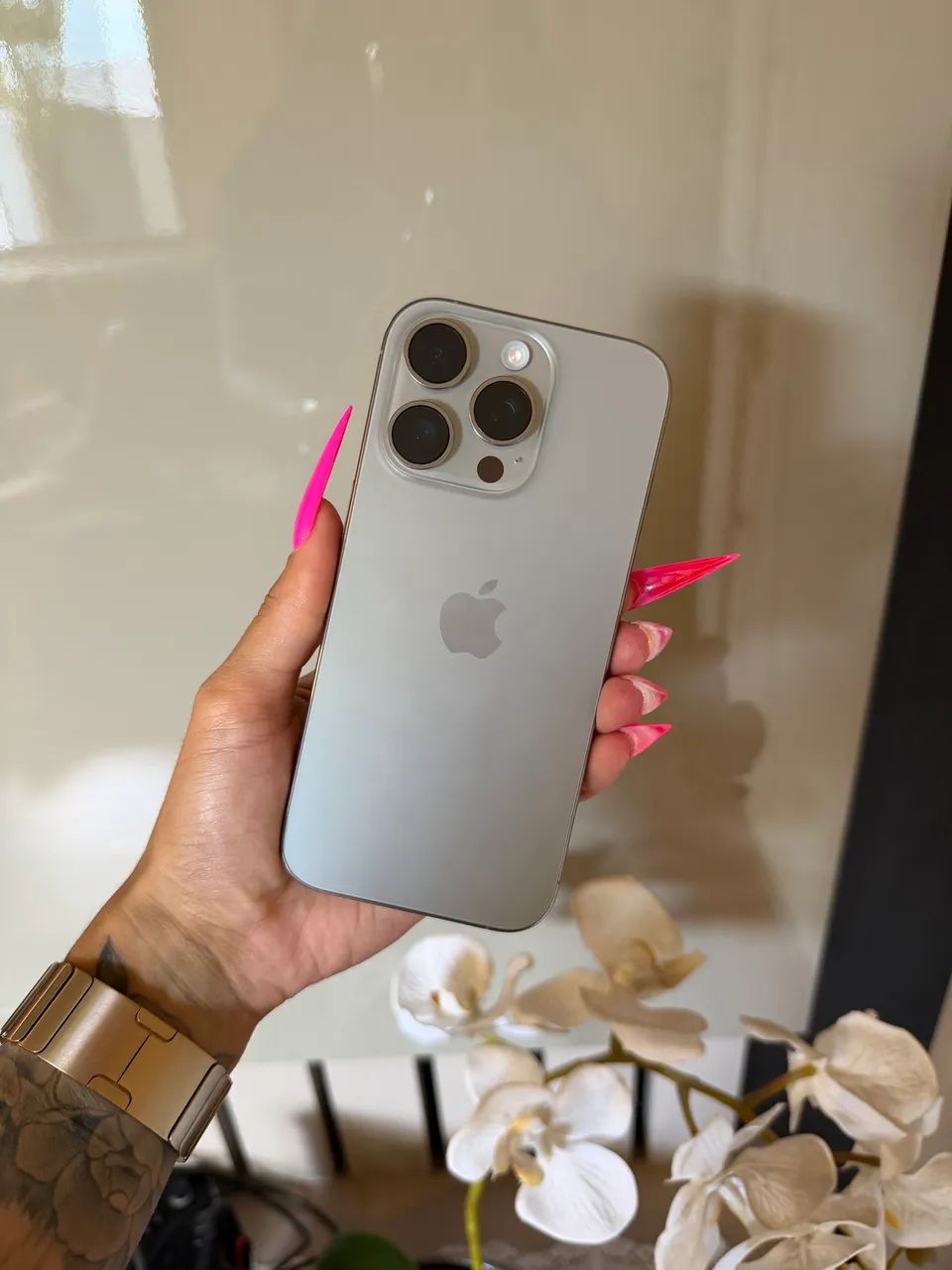 iPhone 16 Pro 256gb Titânio Natural 