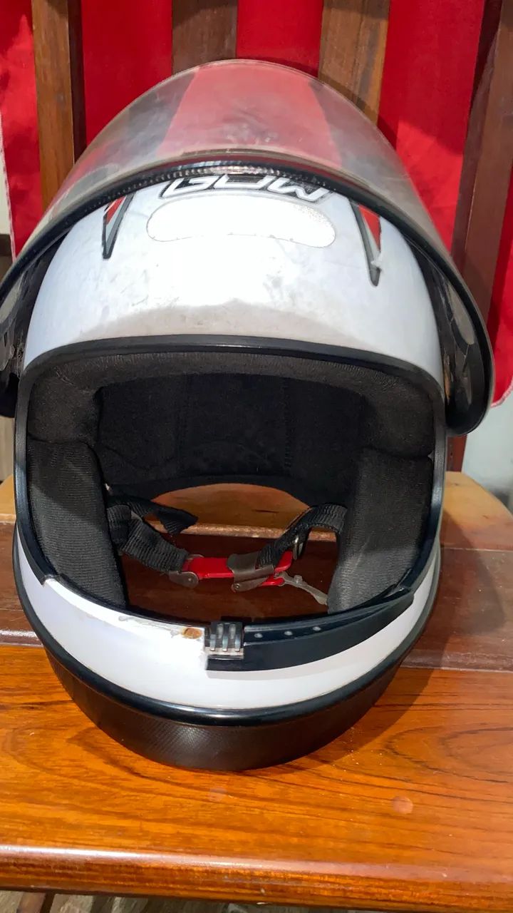 Capacete branco - Foto 3