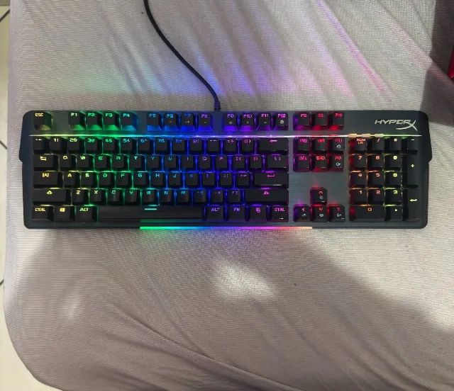 Teclado Mecânico HyperX Mars RGB com Caixa ? Perfeito Estado - Foto 4