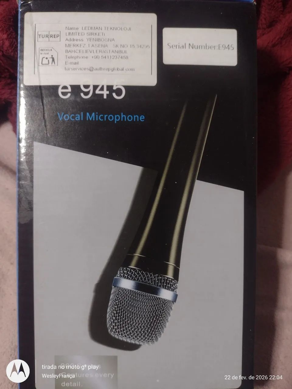 Vendo microfone novo - Foto 4