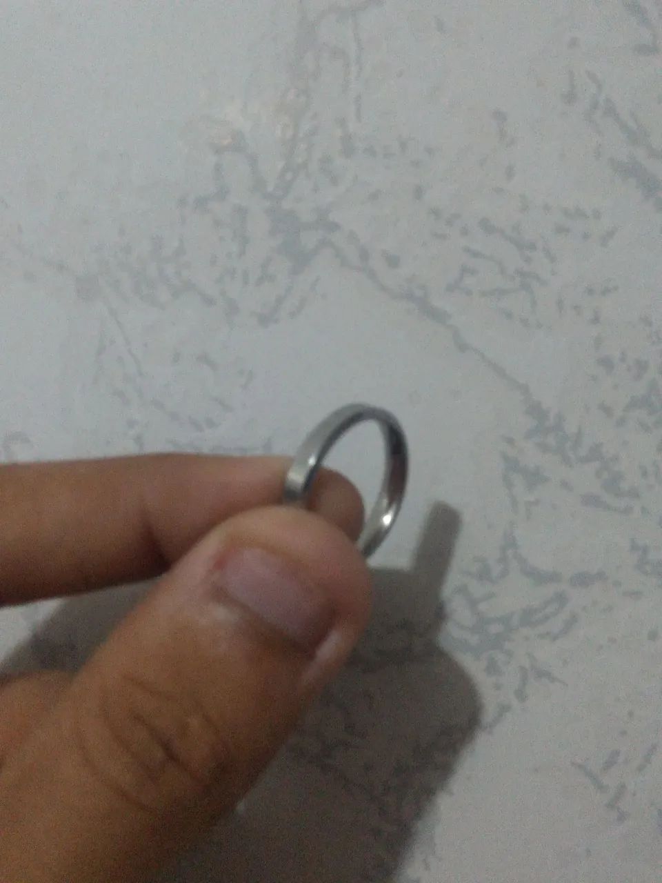Vendo aliança de prata