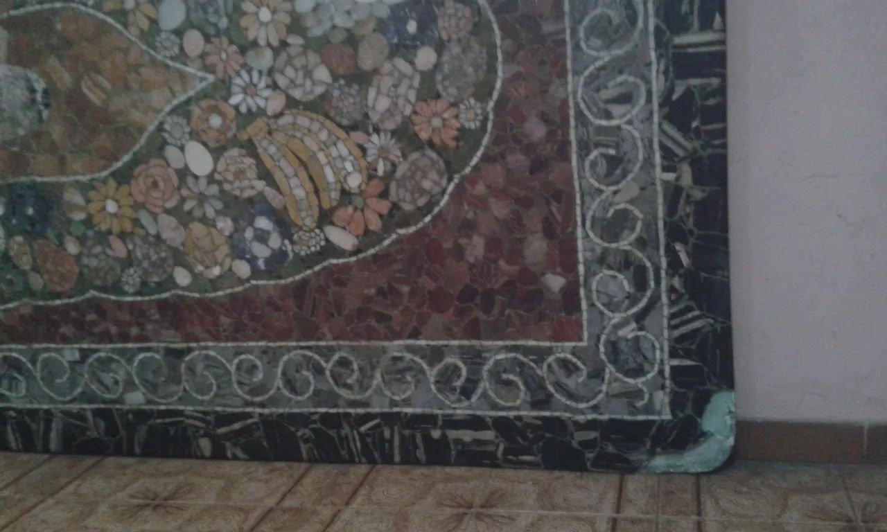 Mesa de jantar mosaico