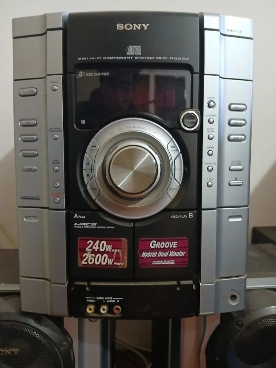 Som Sony Hi-Fi com caixa extra LG