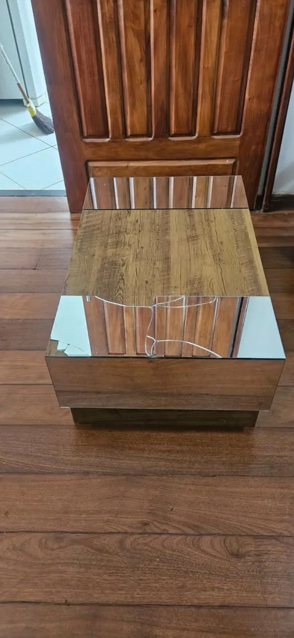Mesa de centro - Espelho quebrado - Foto 4