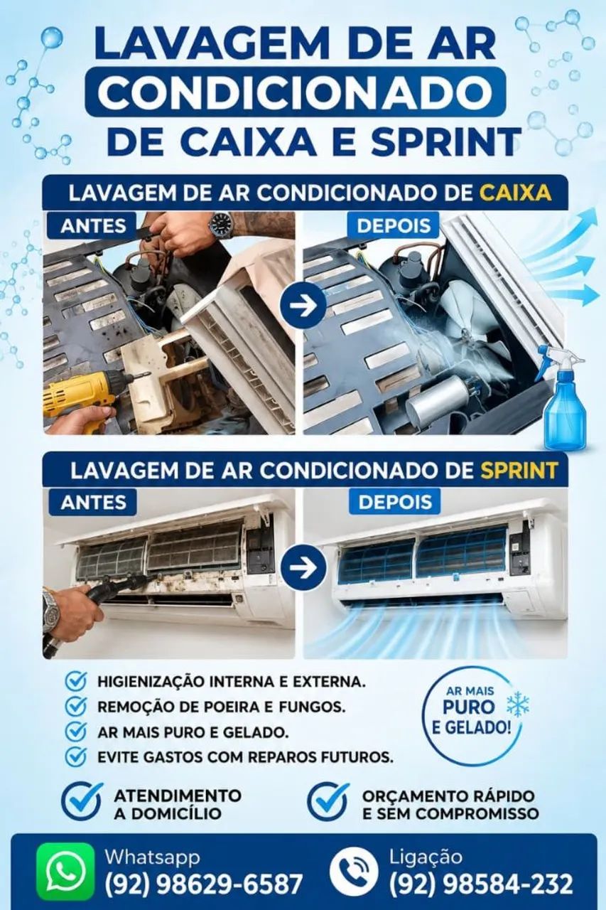 Lavagem de ar-condicionado 
