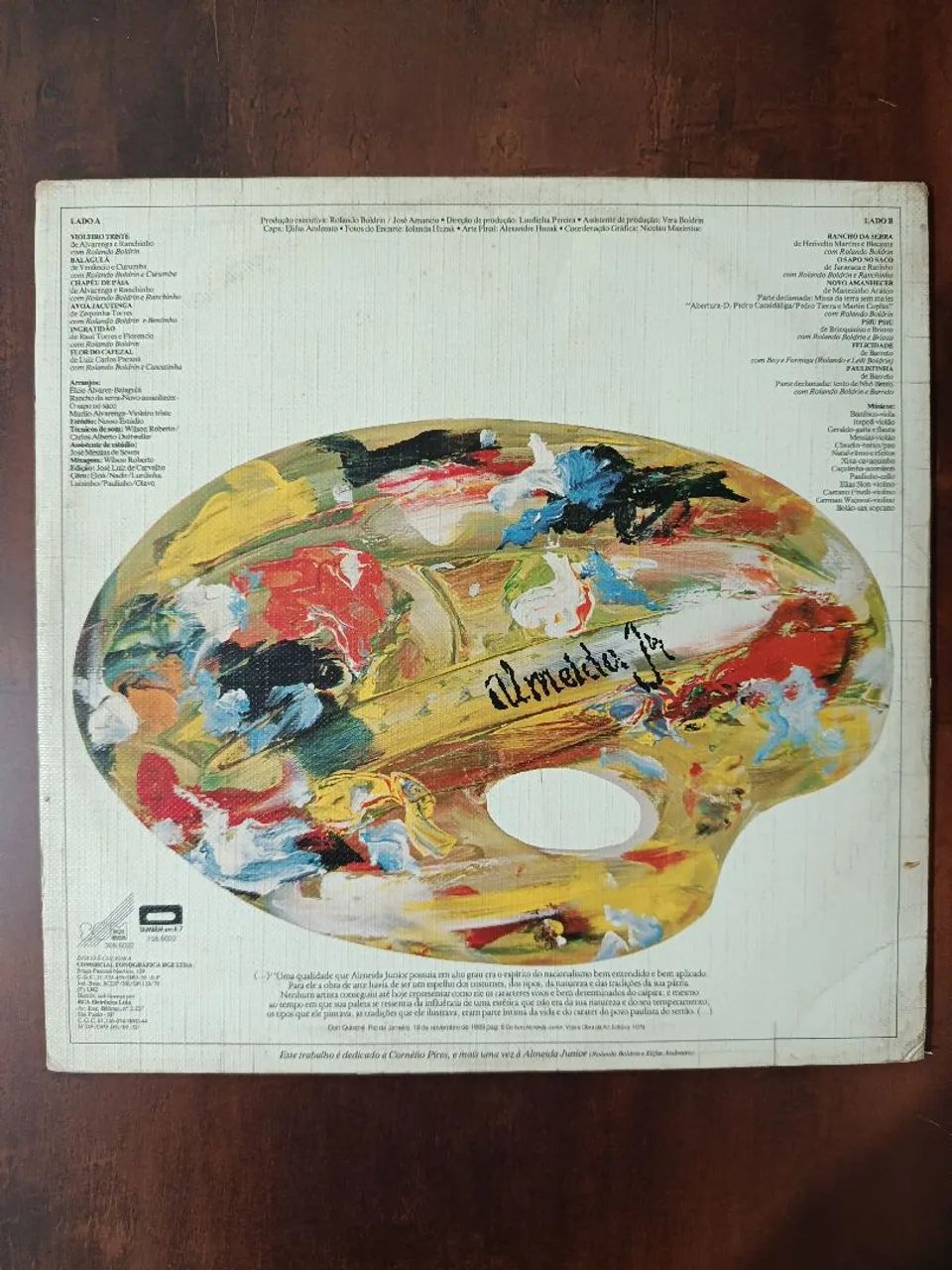 Rolando Boldrin - Violeiro / LP disco de vinil  - Foto 2