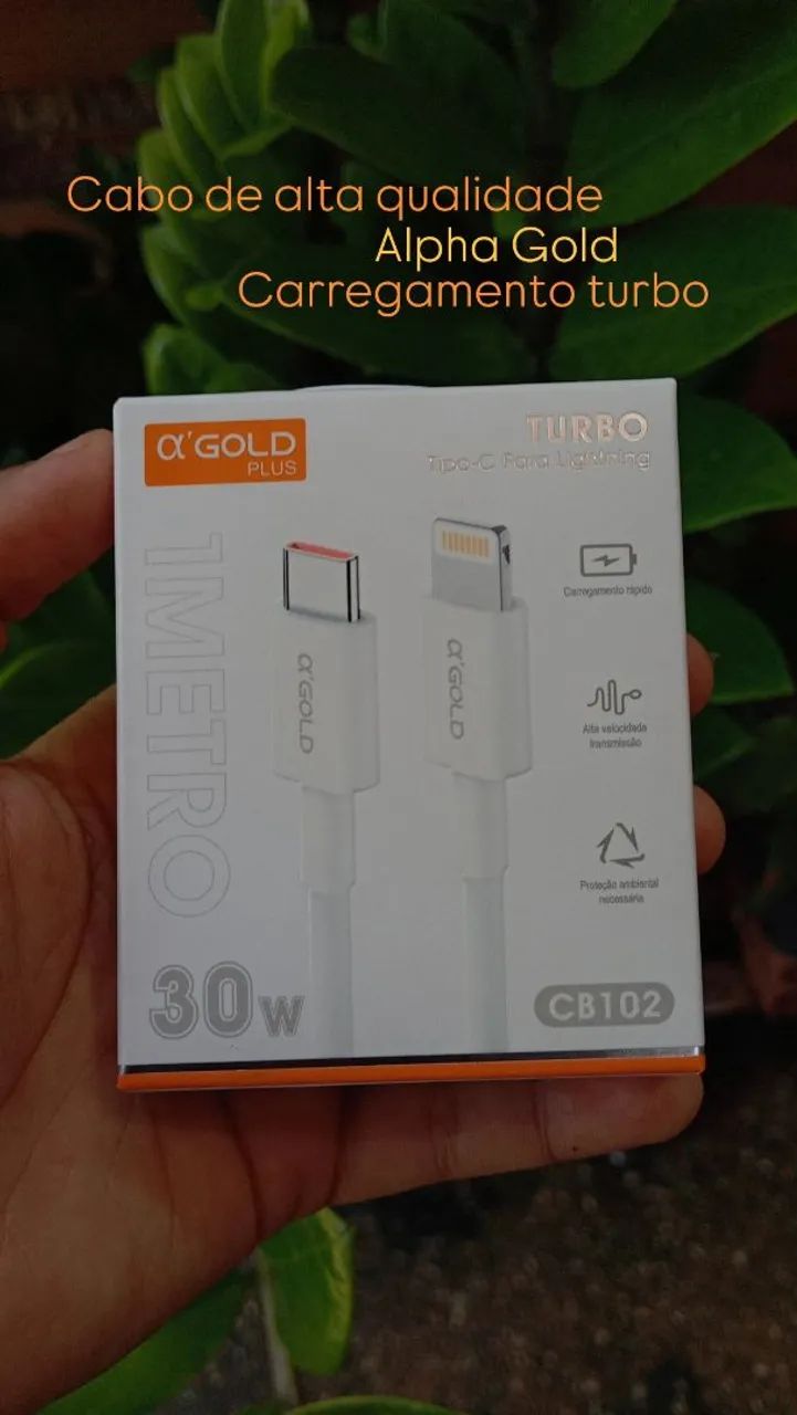 Cabo para iPhone ALPHA GOLD 