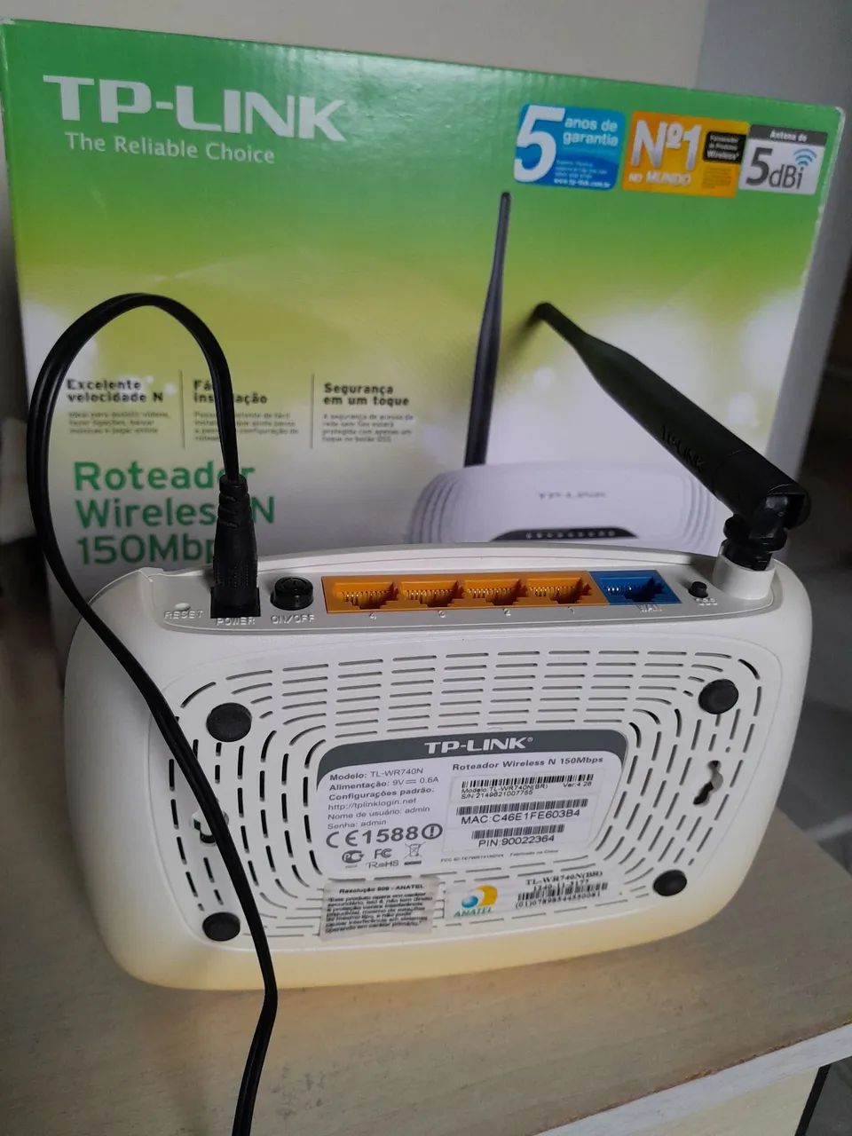 Roteador TP-LINK Wireless N 150Mbps  - Foto 4