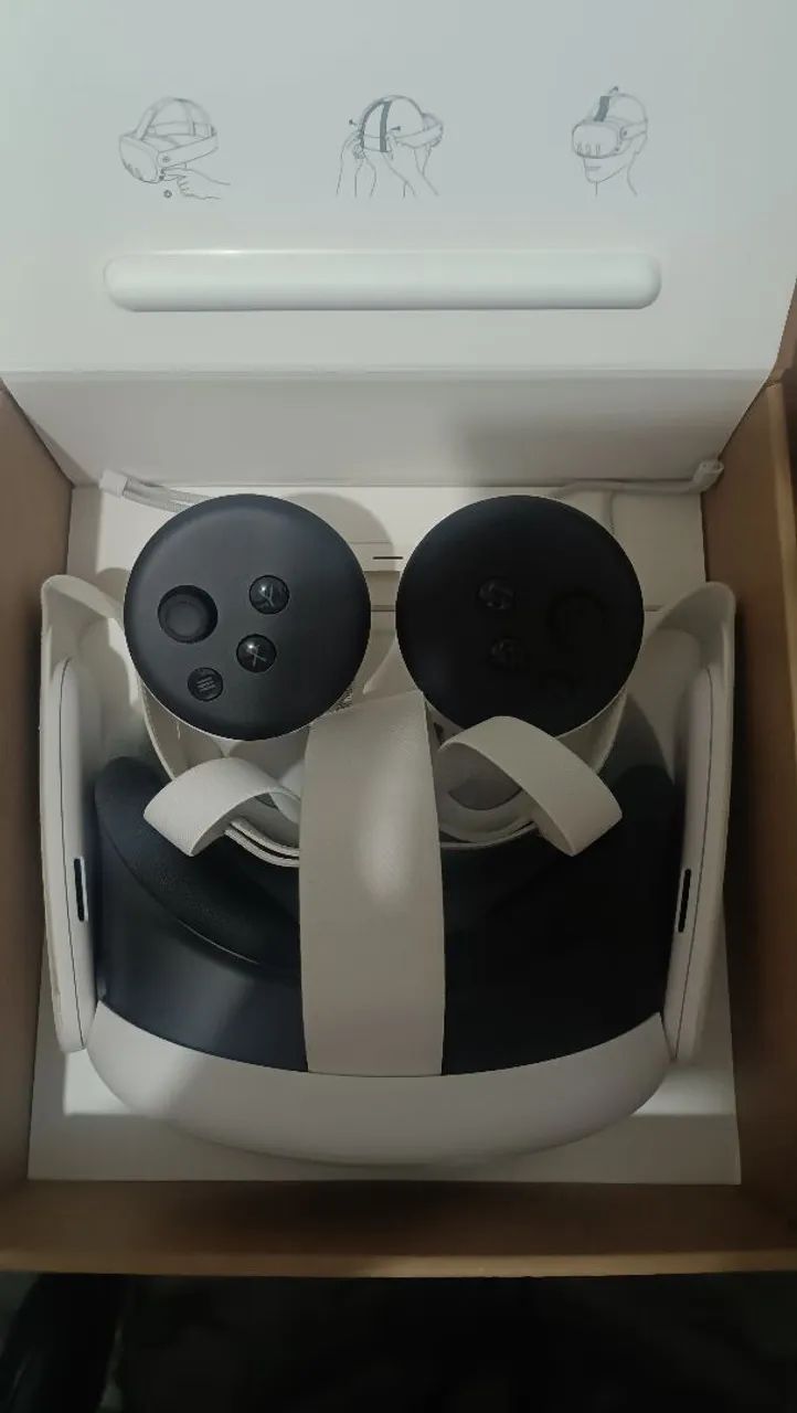 Meta Quest 3 512GB - Impecável Na Caixa Completo (15 dias de Uso