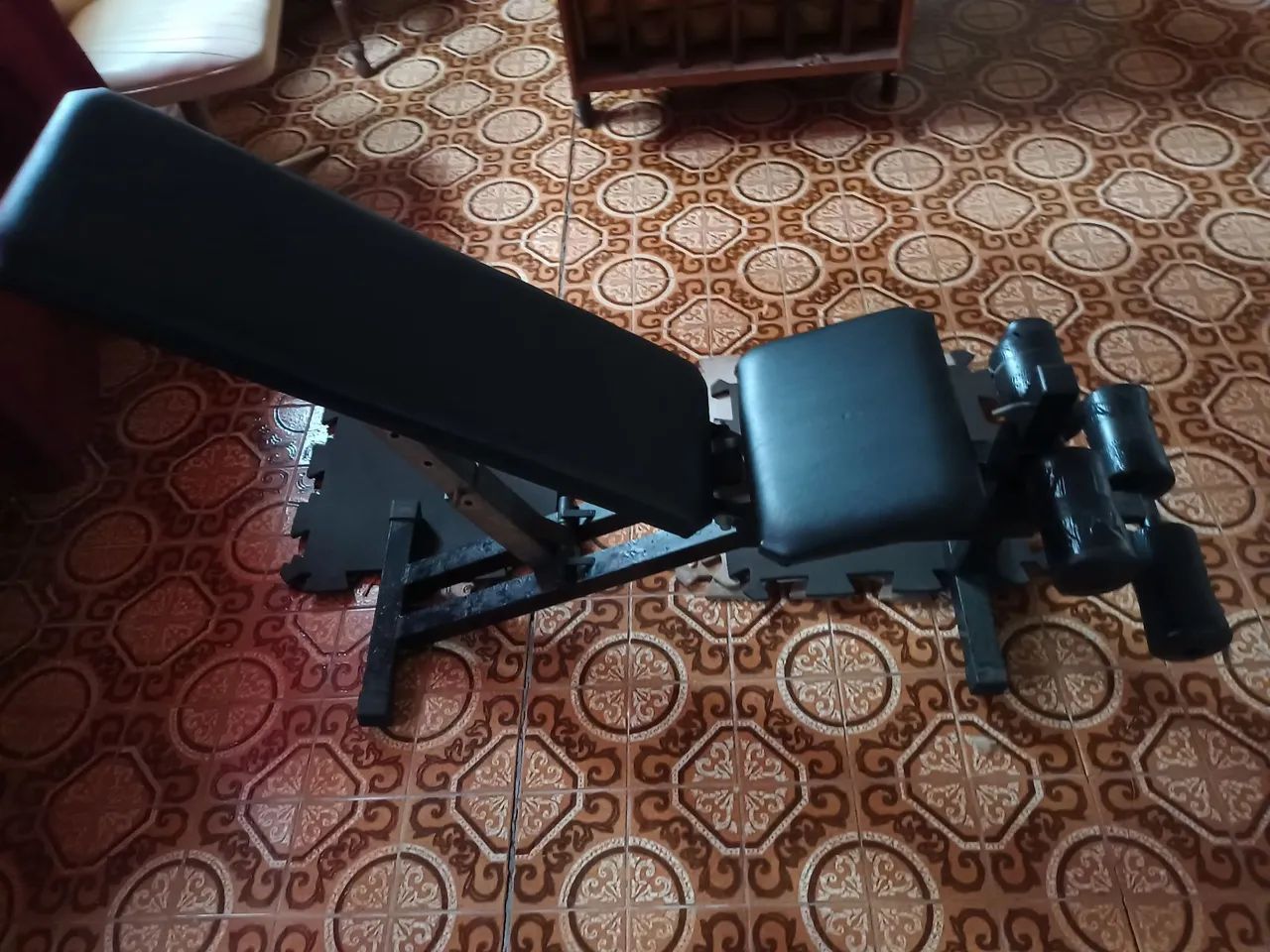 Banco de academia, várias regulagens, fortíssimo mesmo  - Foto 6