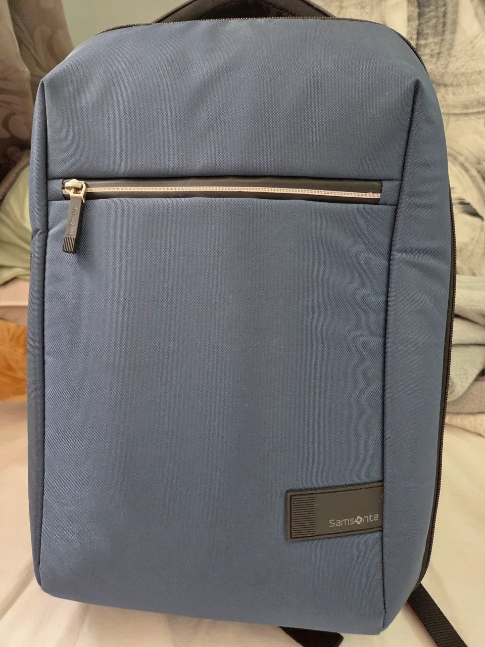 Mochila Samsonite notebook 15.6 Litepoint azul/cinza