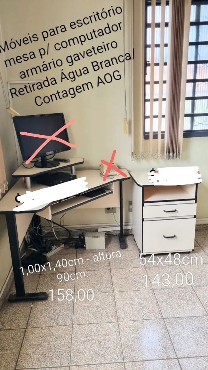 Mesa para computador compacta - Foto 3