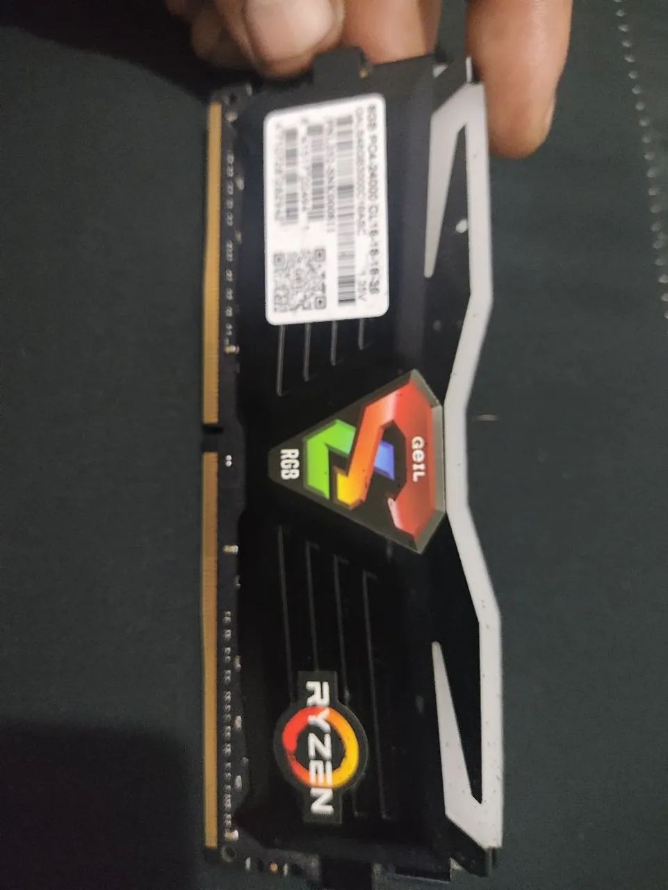 Memória ddr4   8g rgb - Foto 2