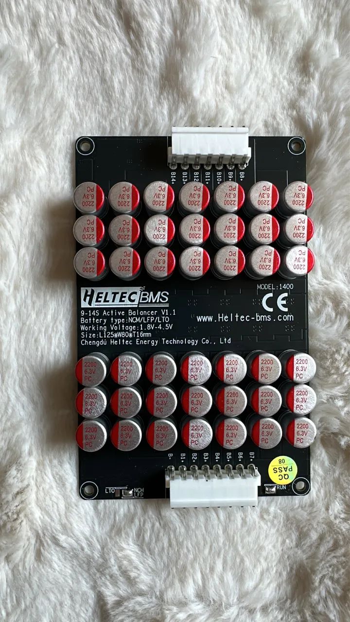 Equalizador Ativo 9-14S Heltec BMS