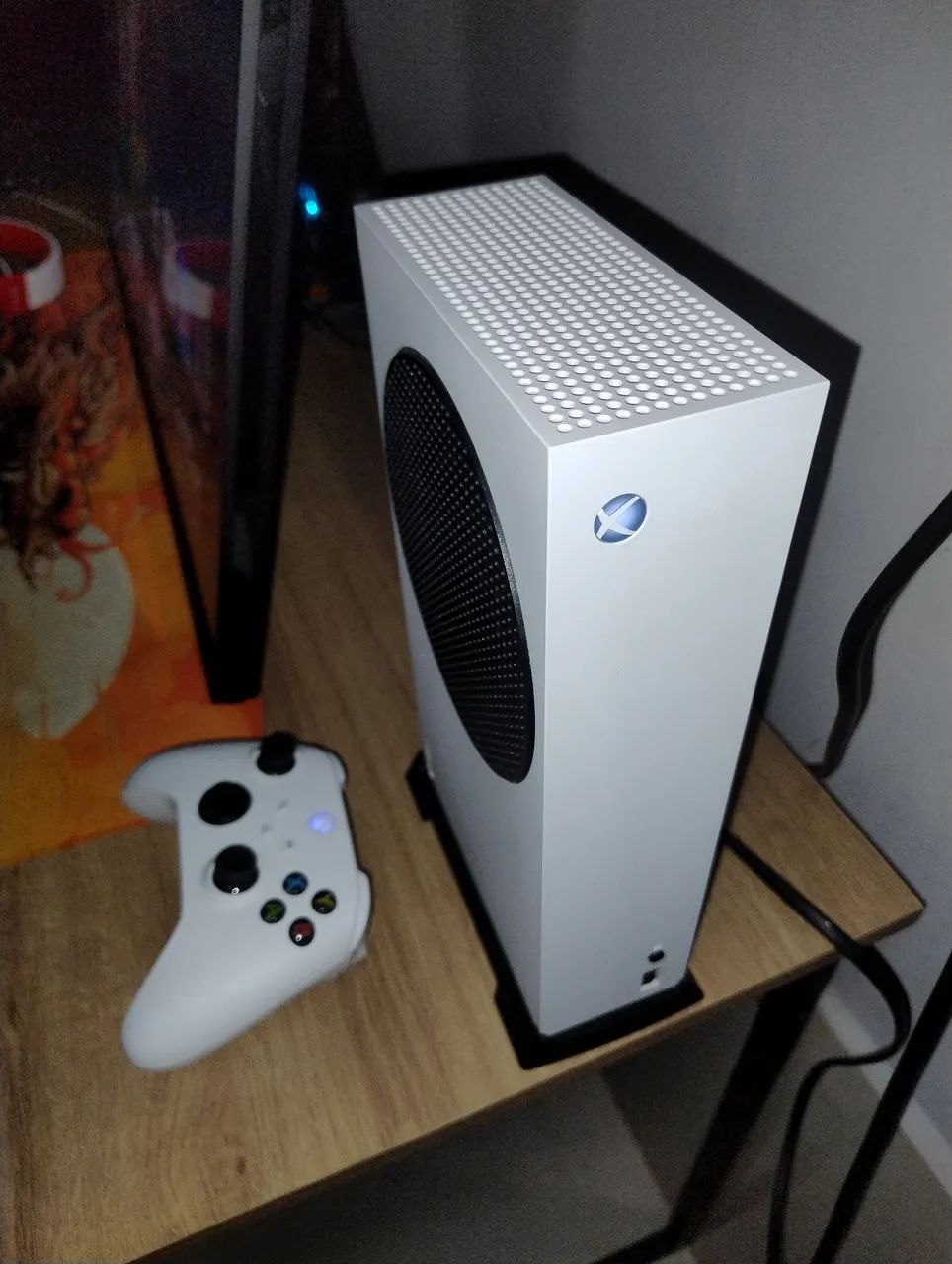 Xbox séries, com jogos, 2 controles e pilhas  - Foto 2